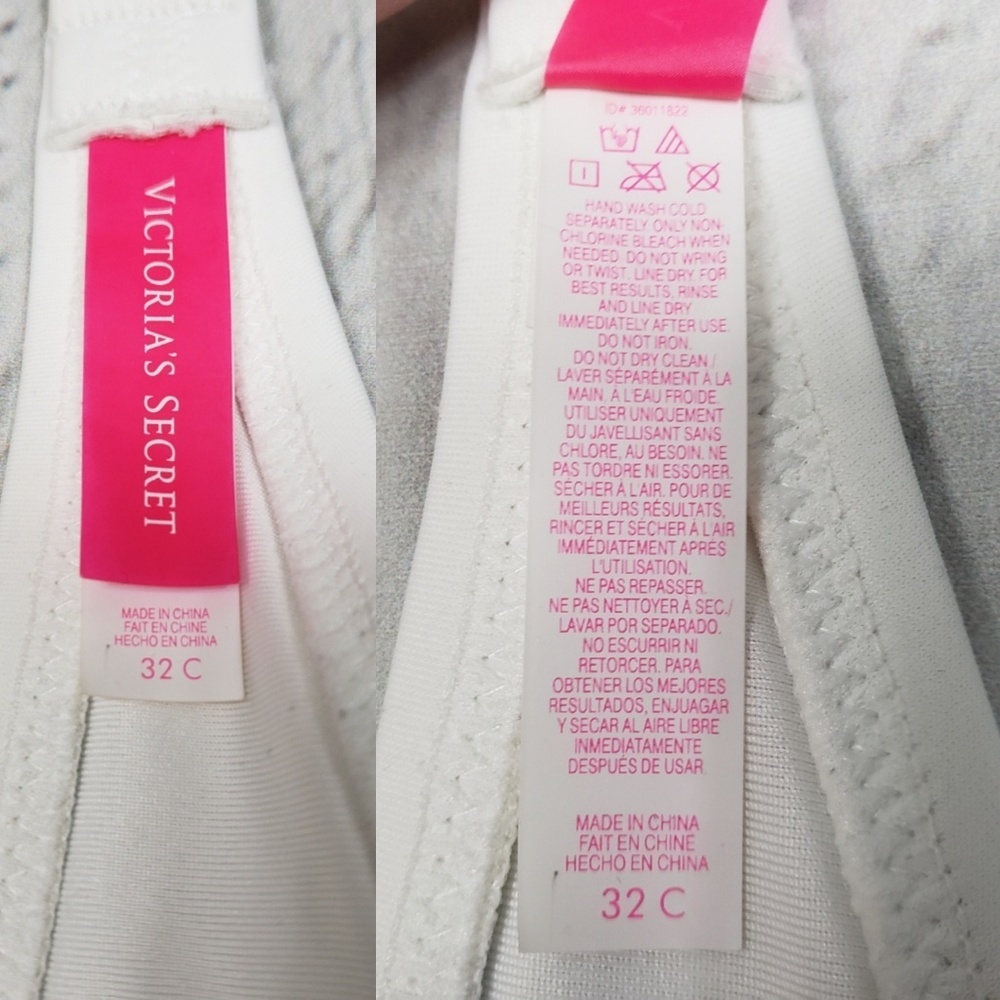 [SOLD] Victoria's Secret White Jem Bandeau Bikini - Picture 5 of 5